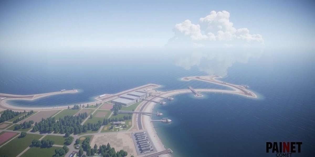 Authentic Colva Beach in Colva Comets Colva Comets in-game representation of Colva beach with accurate details of the shoreline and surrounding structures